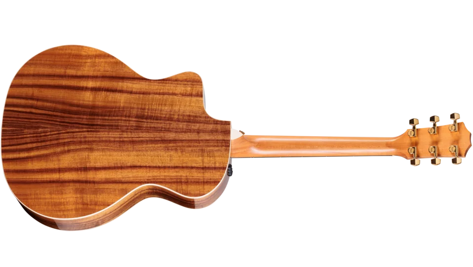 214ce-K DLX Hawaiian Koa Acoustic-Electric Guitar | Taylor Guitars